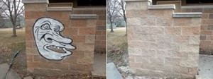 graffiti eltávolítás